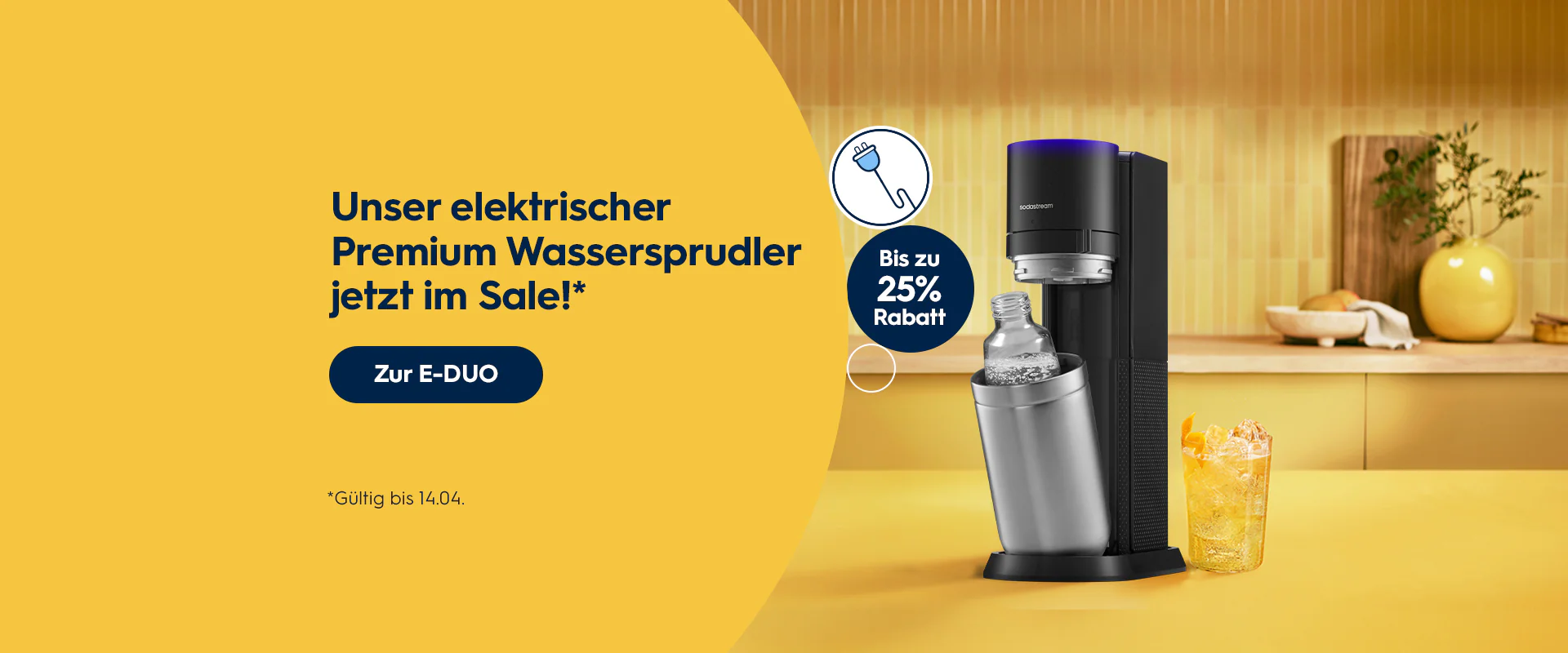 Frisches Sprudelwasser einfach selbst gemacht